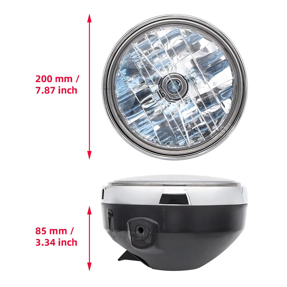 Motorcycle Headlight For Honda CB400 CB500 CB1300 Hornet 250 600 900 VTR