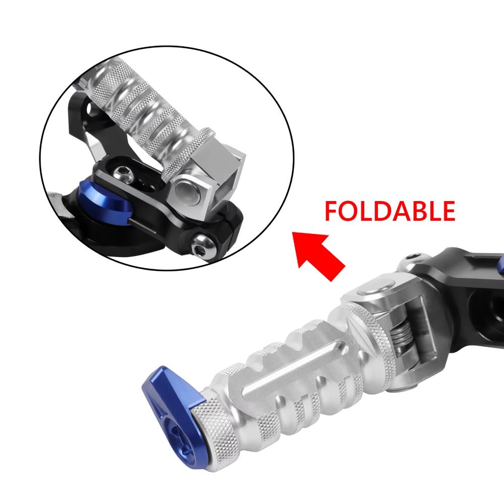 BMW S1000RR / M1000RR Rearsets Foot Pegs Pedal Heel Guard (2019–2025)