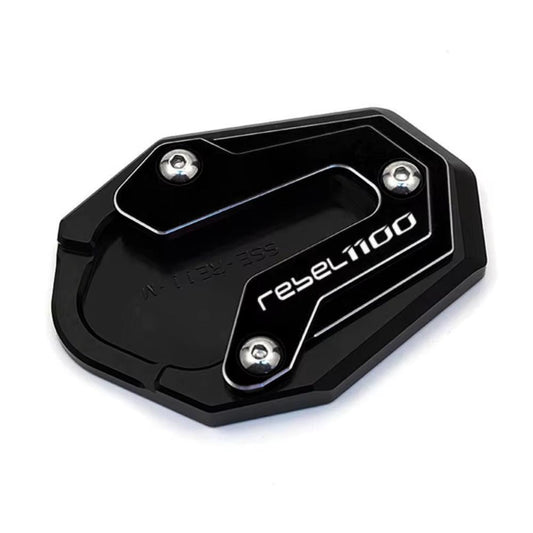 Black Side Stand Kickstand Shoe Extender - Honda Rebel CMX1100 2020-2025