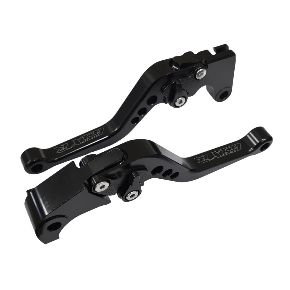 CNC Short Black Clutch & Brake Levers For Suzuki GSX-R 1000 2009-2023