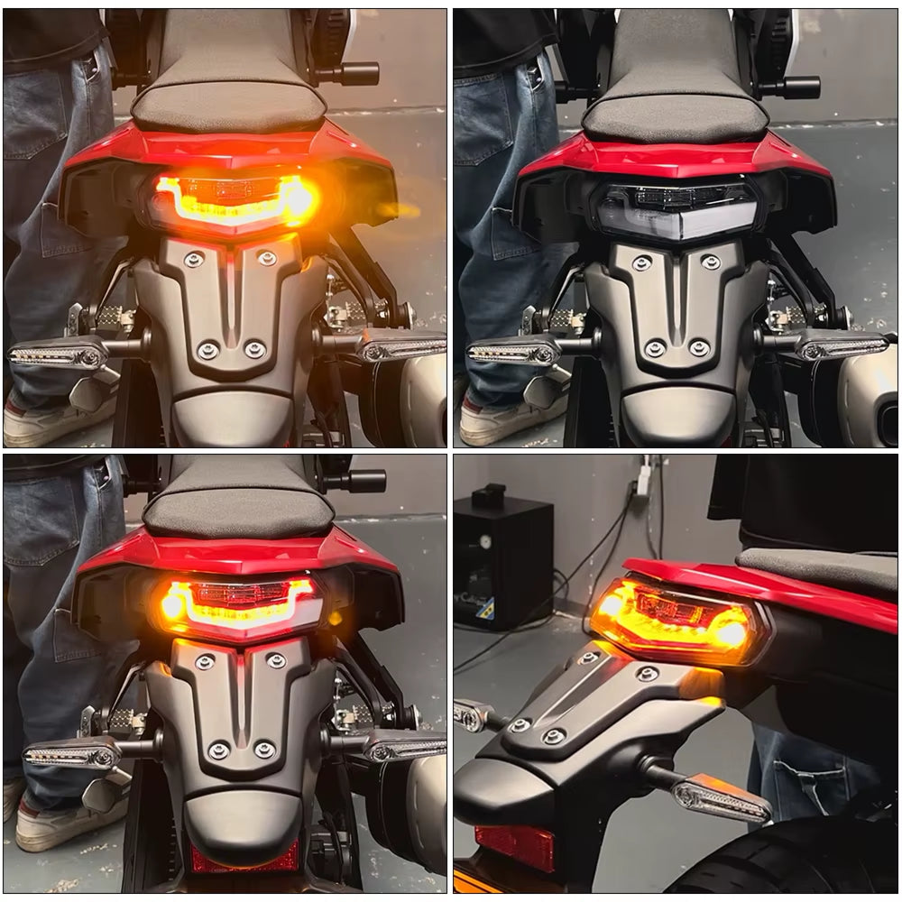 Integrated Indicators Tail Light For Yamaha Tenere 700 XTZ T7 2019-2025