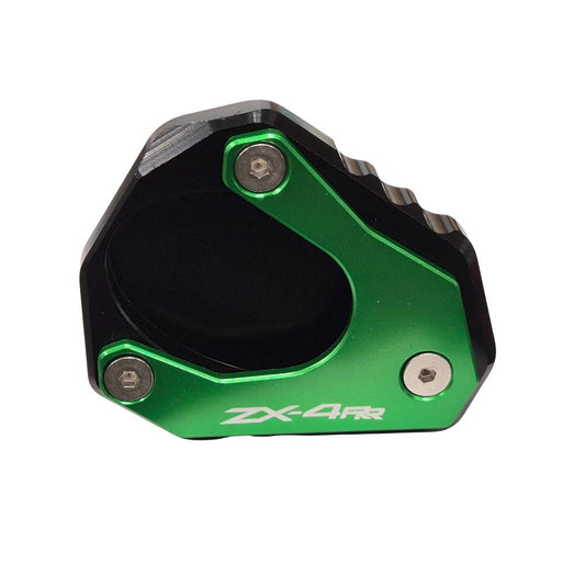 CNC Side Stand Kickstand Shoe Extender - Kawasaki ZX-4RR 2023-2026