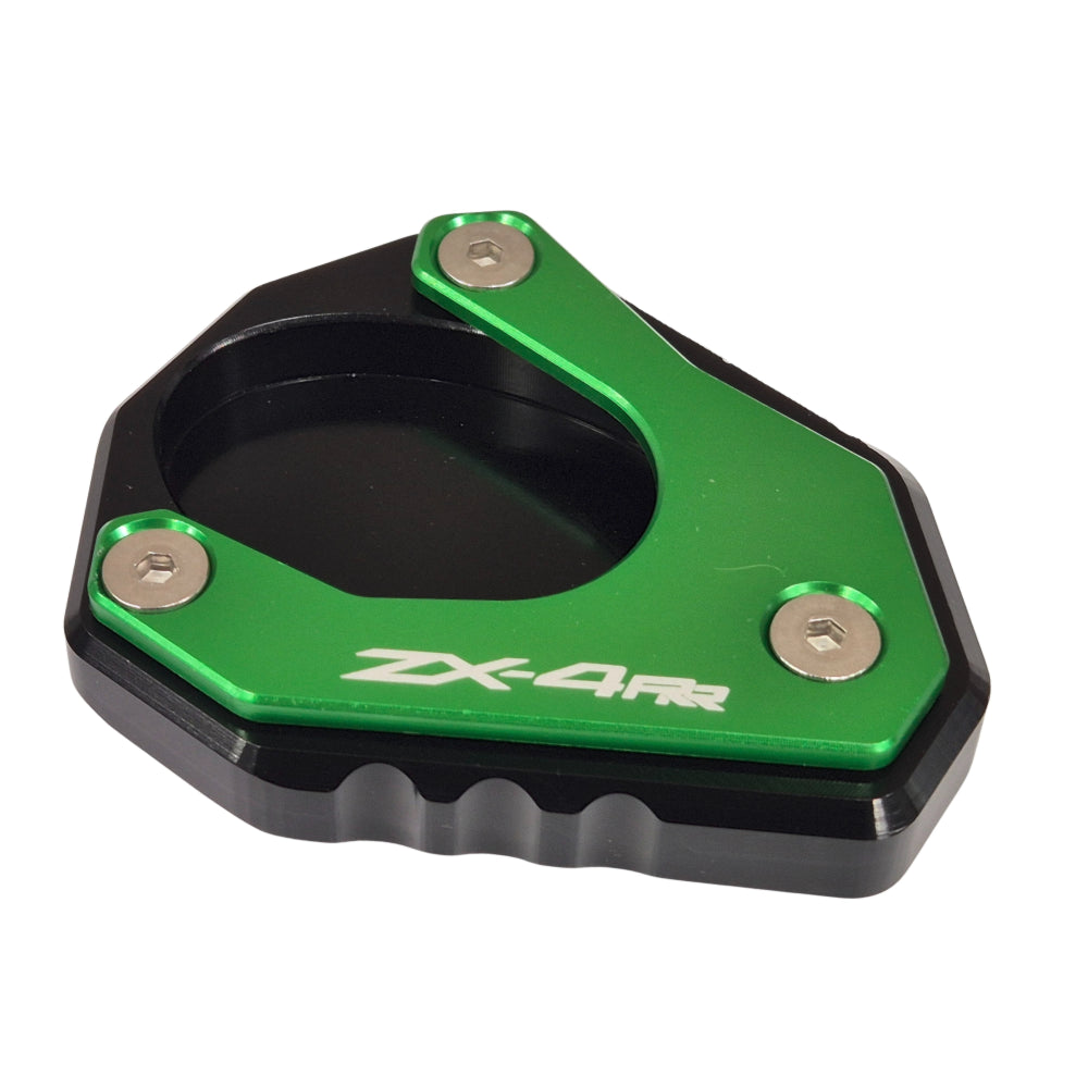 CNC Side Stand Kickstand Shoe Extender - Kawasaki ZX-4RR 2023-2026
