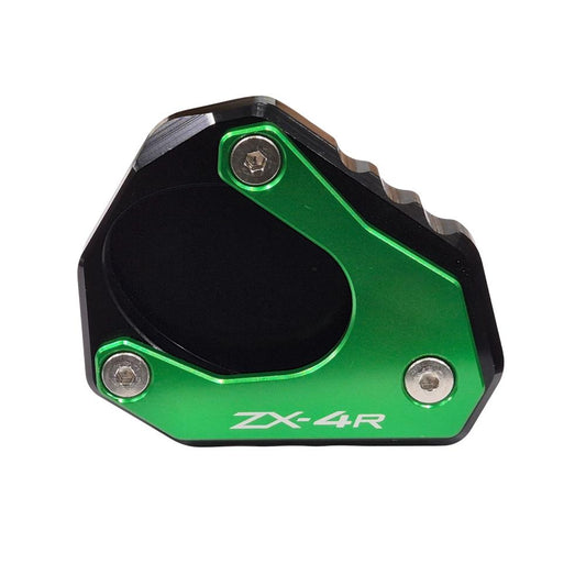 CNC Side Stand Kickstand Shoe Extender - Kawasaki ZX-4R 2023-2026