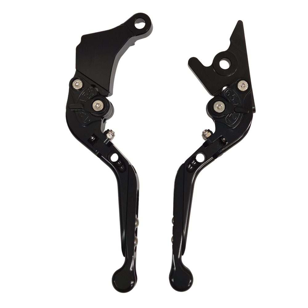 Black Clutch & Brake Levers Set For Moto Guzzi V85TT 2019-2026