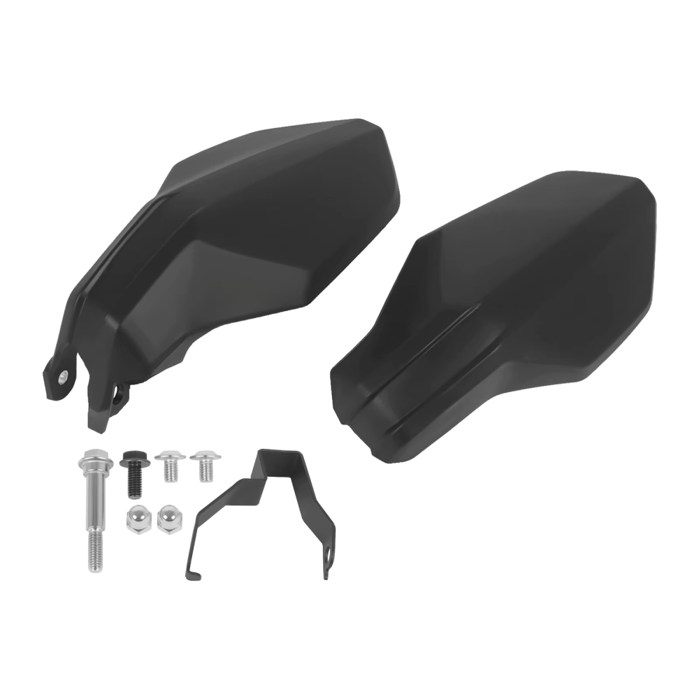 Black Full Set Handguard Shield Hand Guards - Honda NC750X NC750 XA XD 2025-2026