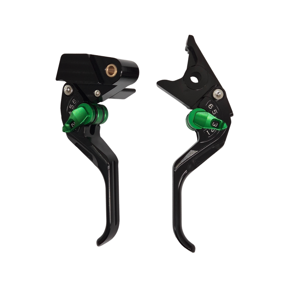 Short Black Clutch & Brake Levers For Kawasaki Z650 Z650RS 2017-2026