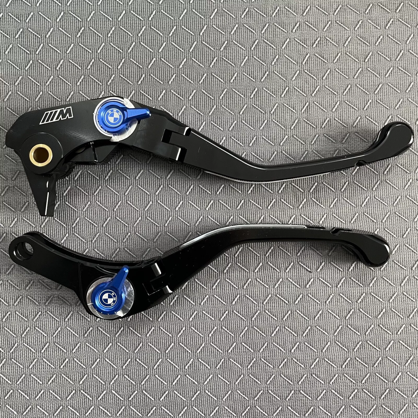 BLACK ADJUSTABLE BRAKE & CLUTCH LEVER SET - BMW S1000RR / M1000RR 2020-2024