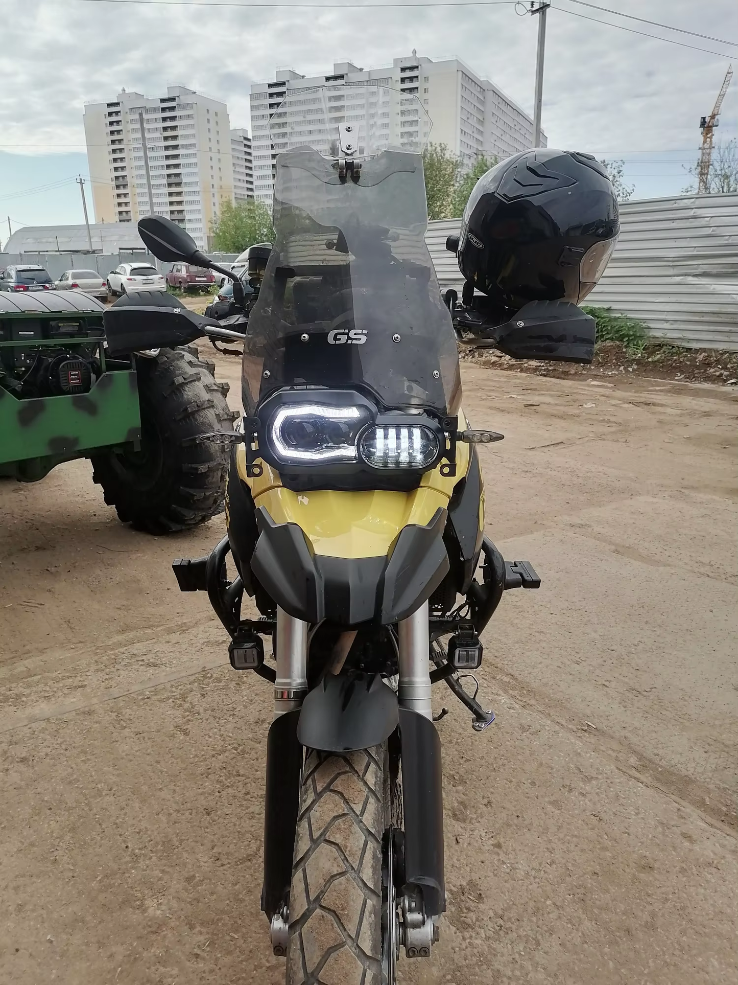 BMW F800GS F800R F700GS F650GS Adventure LED Complete Headlight