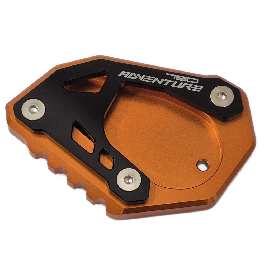 CNC Kickstand Shoe Extender Side Kick Stand - KTM 790 Adventure /R/S 2019-2025
