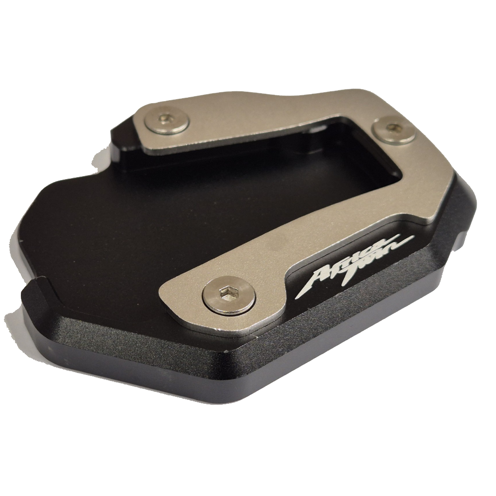 Black Side Stand Kickstand Shoe - Honda CRF 1100 1000L Africa Twin 2020-2025