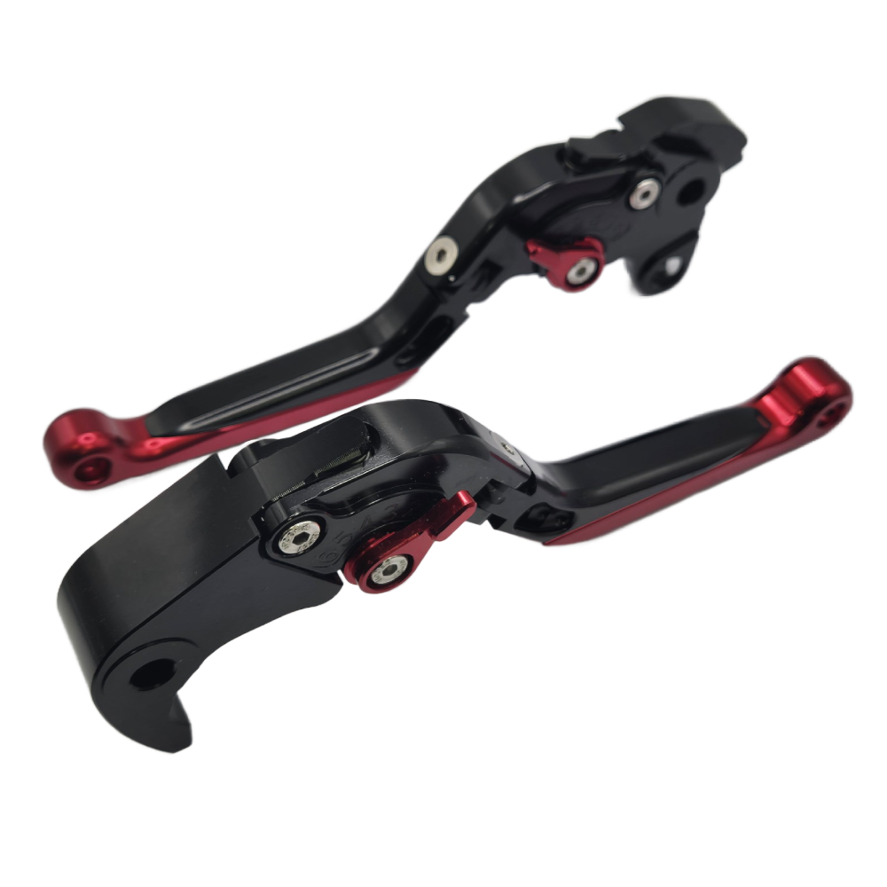 Adjustable Clutch Brake Lever Set Black/Red For Honda CB1000R 2008-2016