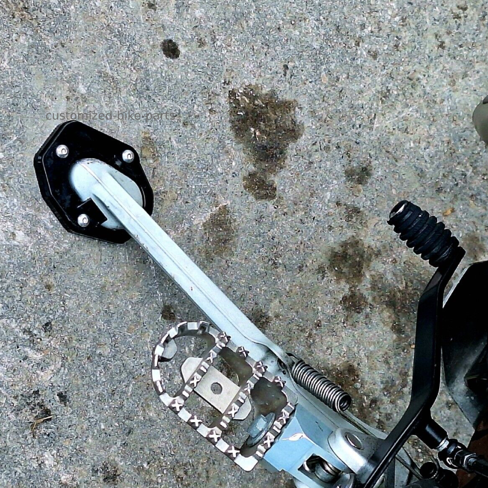 Side Stand Kickstand Shoe Extender - Triumph Tiger 900 GT / Pro 2020-2025