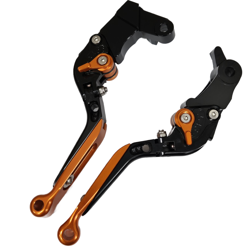 KTM 890 Duke 2020-2025 | Adjustable Clutch Brake Lever Set Black / Orange