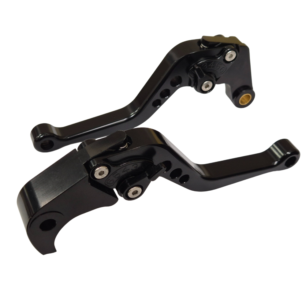 Short Black Black Clutch & Brake Levers BMW S1000R S1000RR S 1000 RR R 2015-2019