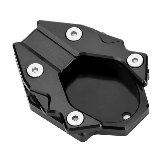 Kawasaki Ninja 125 ZX-4R ZX-4RR Z125 Kickstand Extension Shoe Pad Plate Black