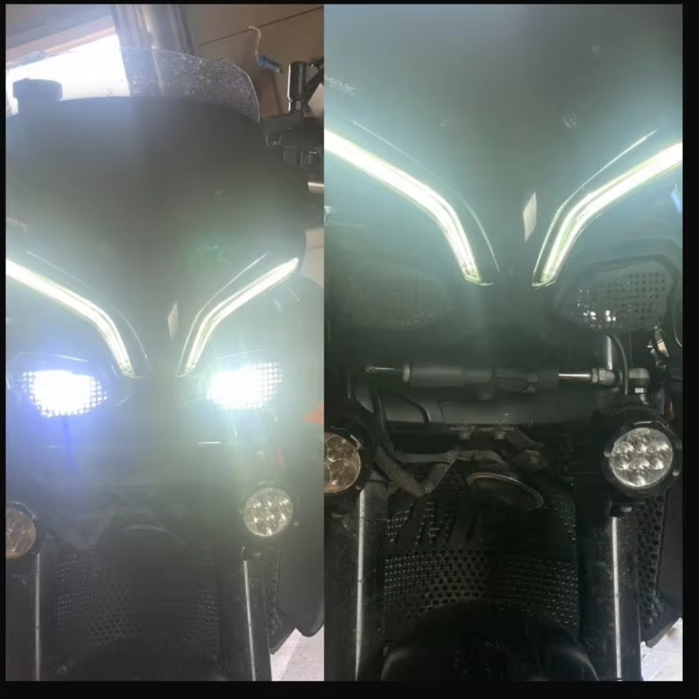 Lower Headlight Fog Auxiliary Protection Cover Yamaha MT-10 SP MT10 2022-2025
