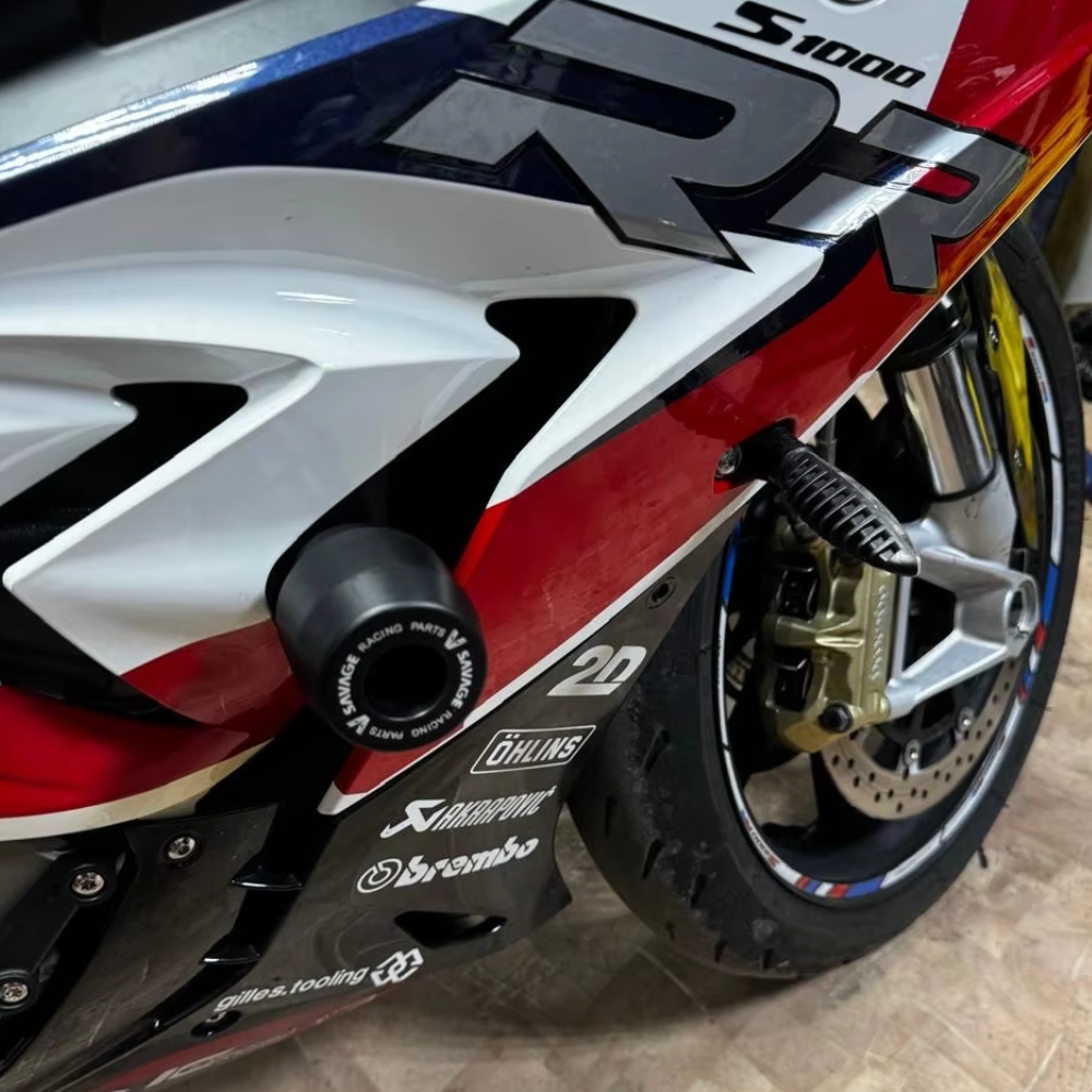 Engine Sliders Crash Protection Pads Frame - BMW S1000RR / M1000RR 2015-2025