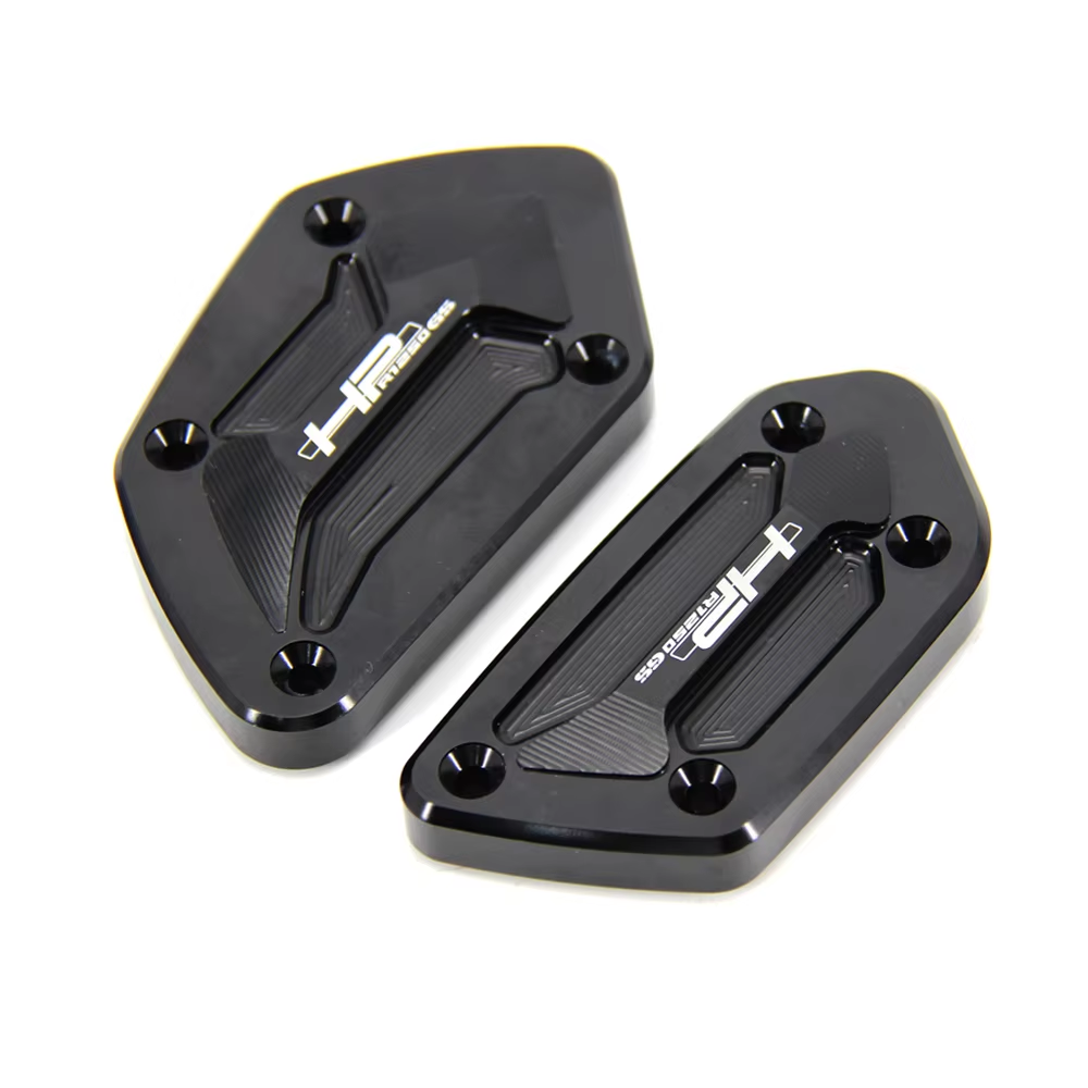 Front Brake & Clutch Reservoir Fluid Covers - BMW R1250GS R 1250 GS HP adv 18-21