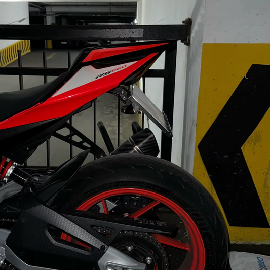 Tail Tidy License Plate Holder - Aprilia RS660 Tuono 660 RSV4 FACTORY 2021-2025