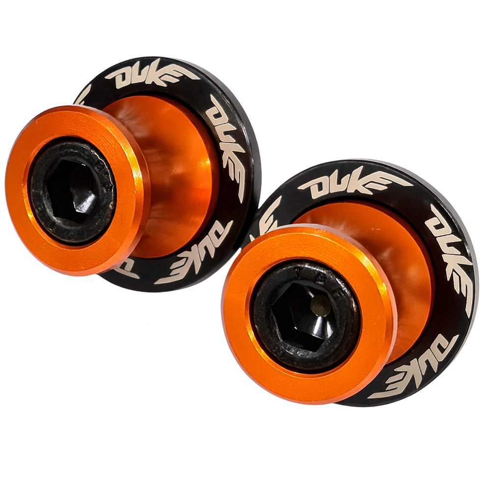 KTM Duke 125 390 Rear Swingarm Spools Paddock Stand Bobbins