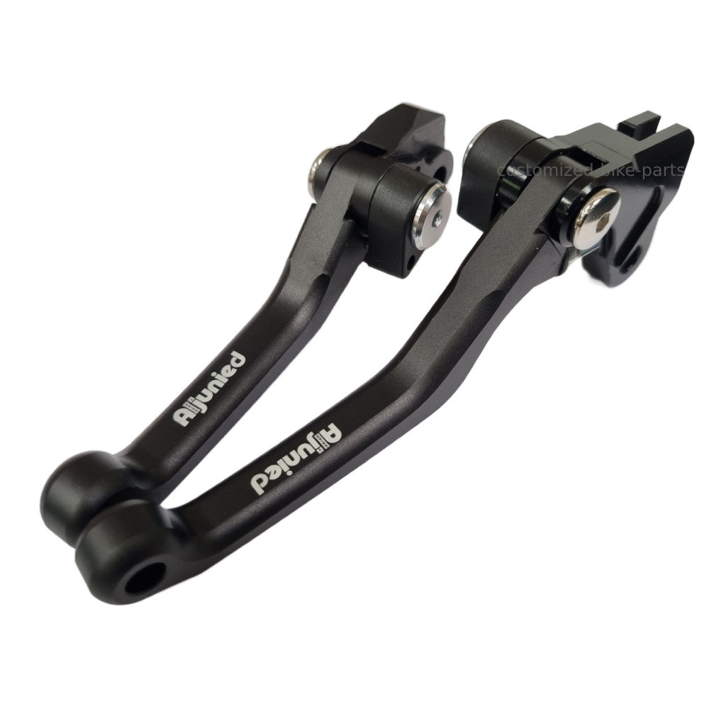 Pivot Black Clutch & Brake Levers For KOVE 450 Rally 2023-2025