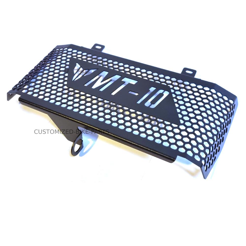 Engraved Motorcycle Aluminum Radiator + Oil Cooler Guard Yamaha MT-10 2016-2025