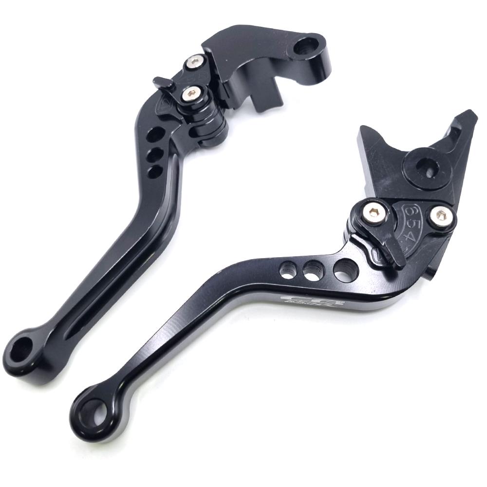 Honda CB650R Neo 2018-2026 | Short Clutch Brake Lever Set - Black