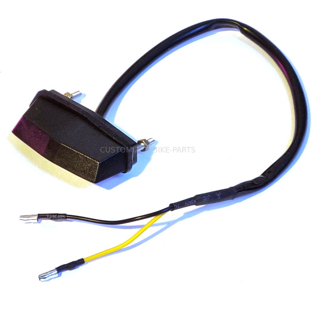 Motorcycle License Plate Light LED Number Plate Light Multi Use 12v Universal
