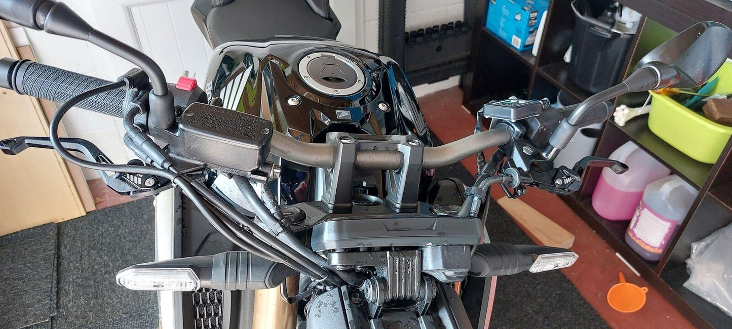 Honda CB650R Neo 2018-2025 | Adjustable Clutch Brake Lever Set Black