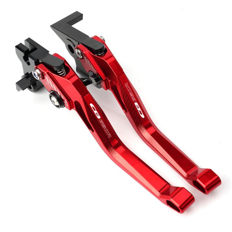 Honda CB650R Neo 2018-2025 | Adjustable Clutch Brake Lever Set Red