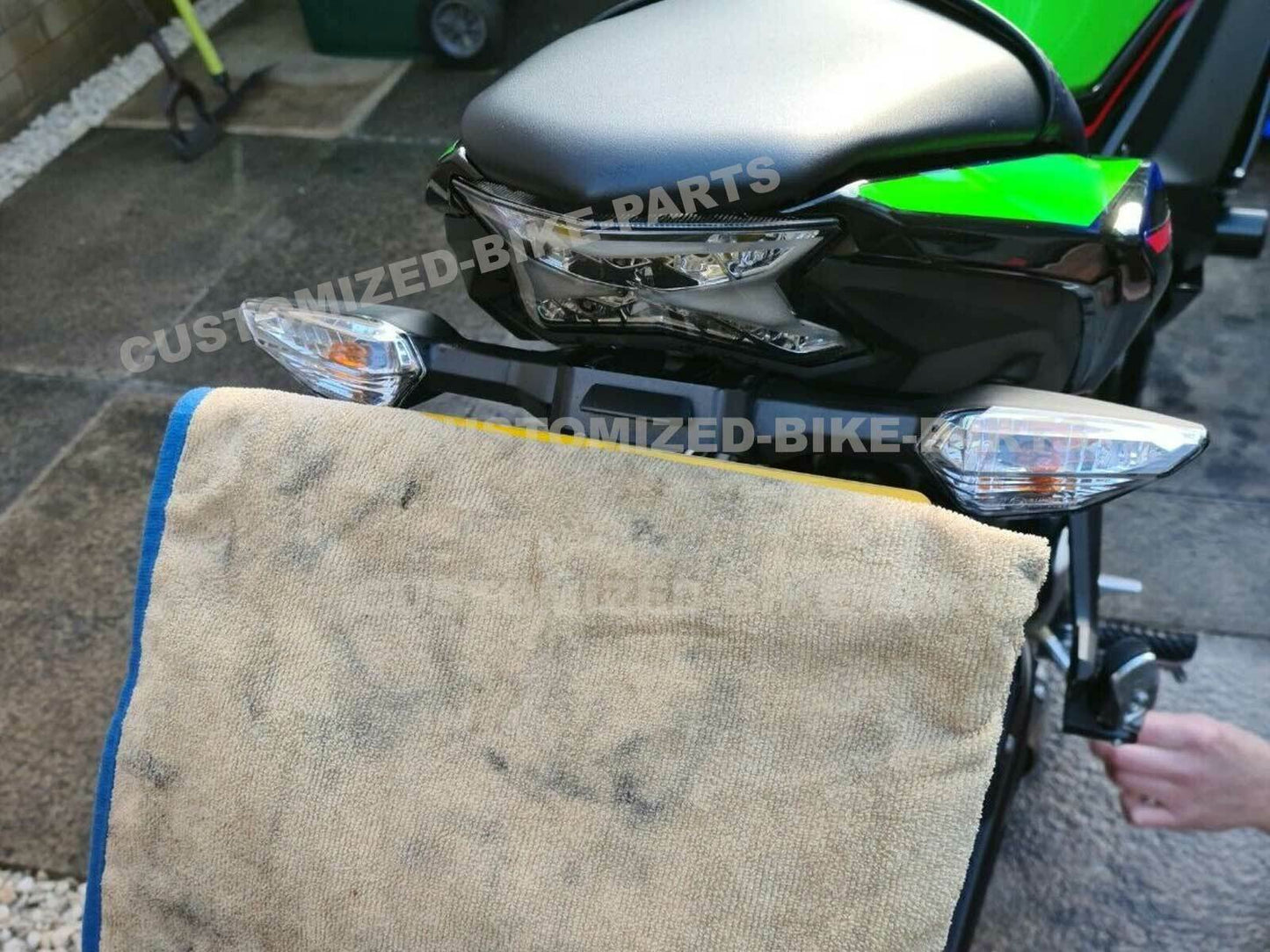 Kawasaki Ninja 650 Z650 Tail Tidy License Plate Holder 2017-2025