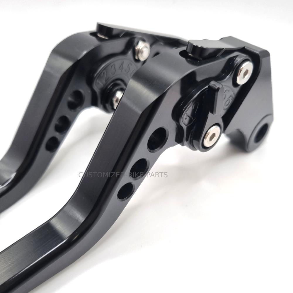 Short Black Clutch & Brake Levers For Honda CB125R 2019-2026