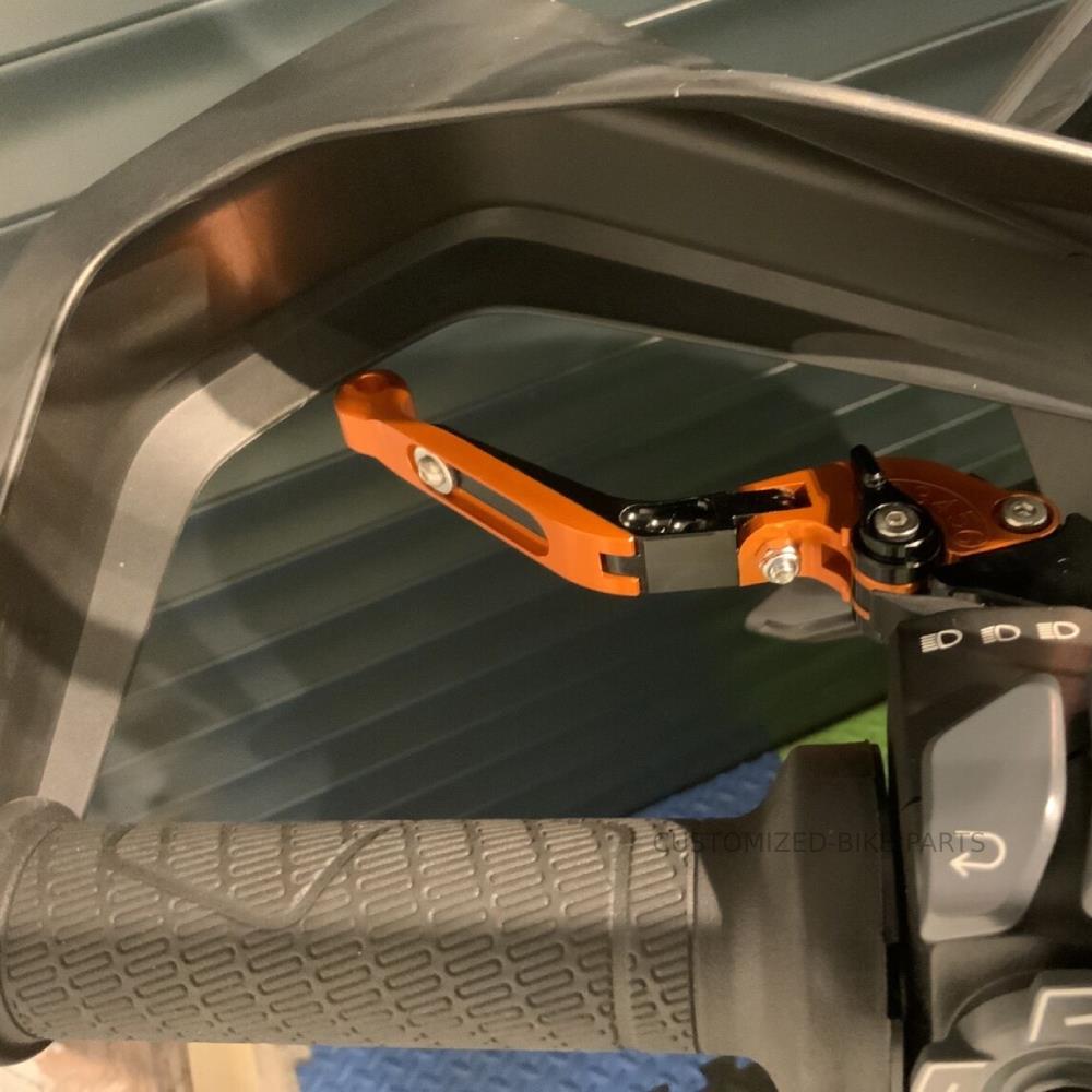 KTM 1290 Super Adventure R / S 2015-2026 | Clutch Brake Lever Set Orange / Black