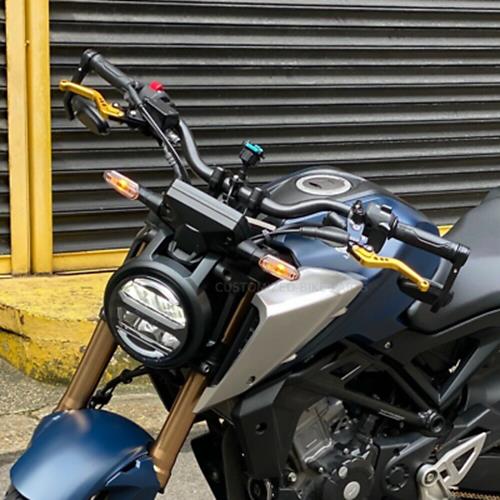 Short Gold Clutch & Brake Levers For Honda CB125R 2019-2025