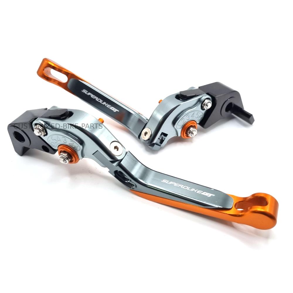 KTM 1290 Superduke GT 2014-2026 | Adjustable Clutch Brake Lever Set Titanium Org