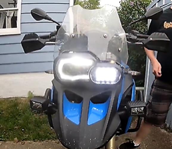 BMW F800GS F800R F700GS F650GS Adventure LED Complete Headlight