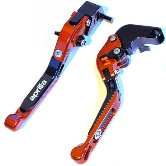 Adjustable Clutch & Brake Lever Set Red / Black Aprilia RS 660 Tuono 2020-2025