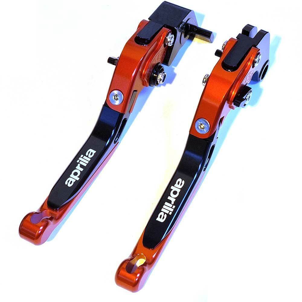 Adjustable Clutch & Brake Lever Set Red / Black Aprilia RS 660 Tuono 2020-2026