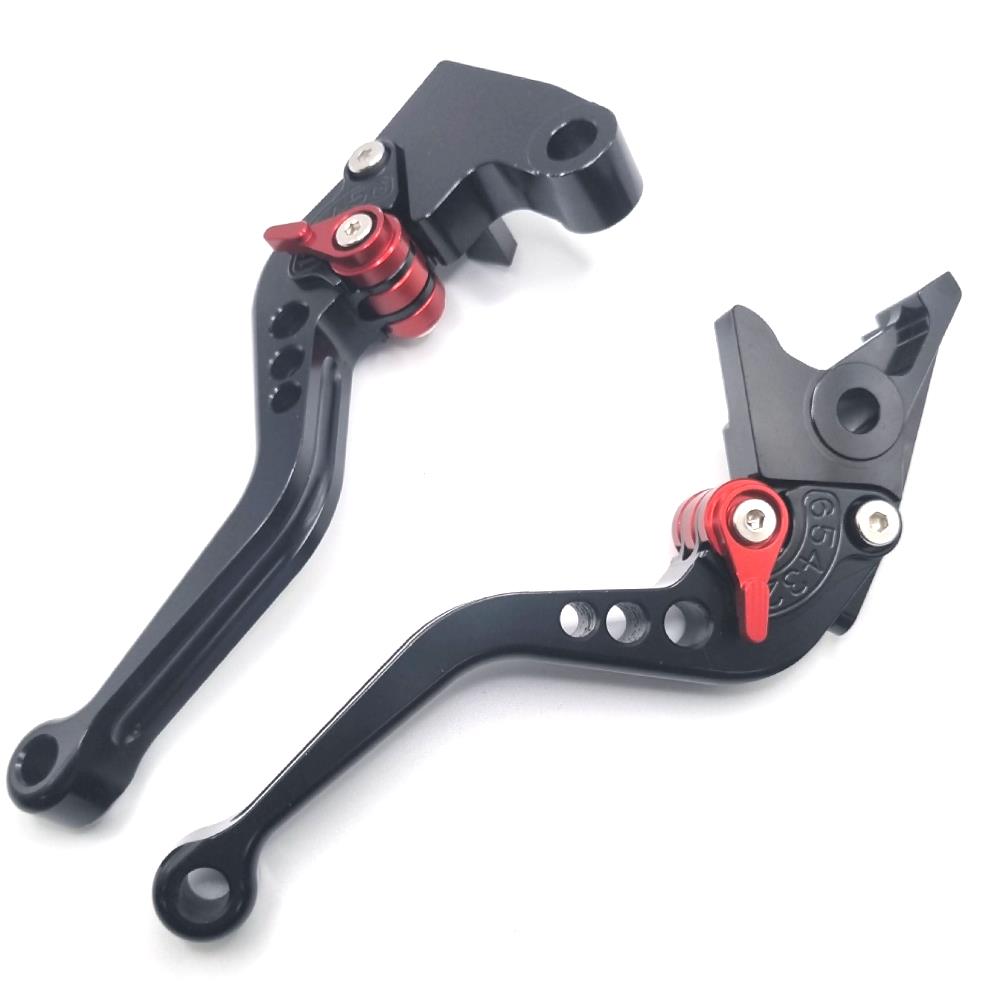 Triumph Trident 660 2021-2026 Short Black Adjustable Clutch & Brake Levers
