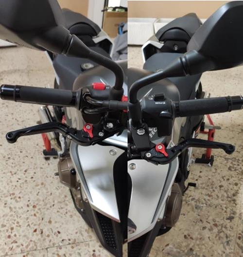 ADJUSTABLE BRAKE CLUTCH LEVERS SET - Honda CB125R 2019-2025