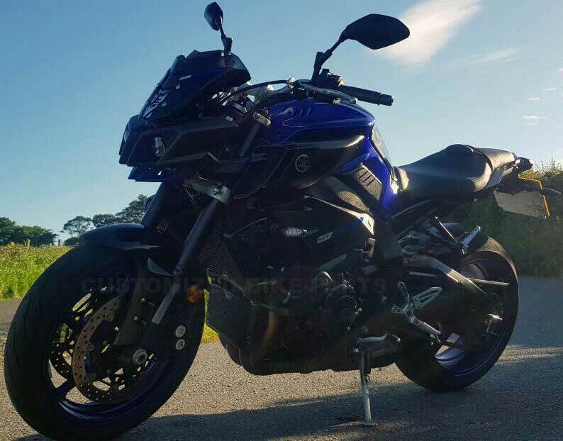 Motorcycle Aluminium Radiator + Oil Cooler Guard For Yamaha MT-10 2016-2025