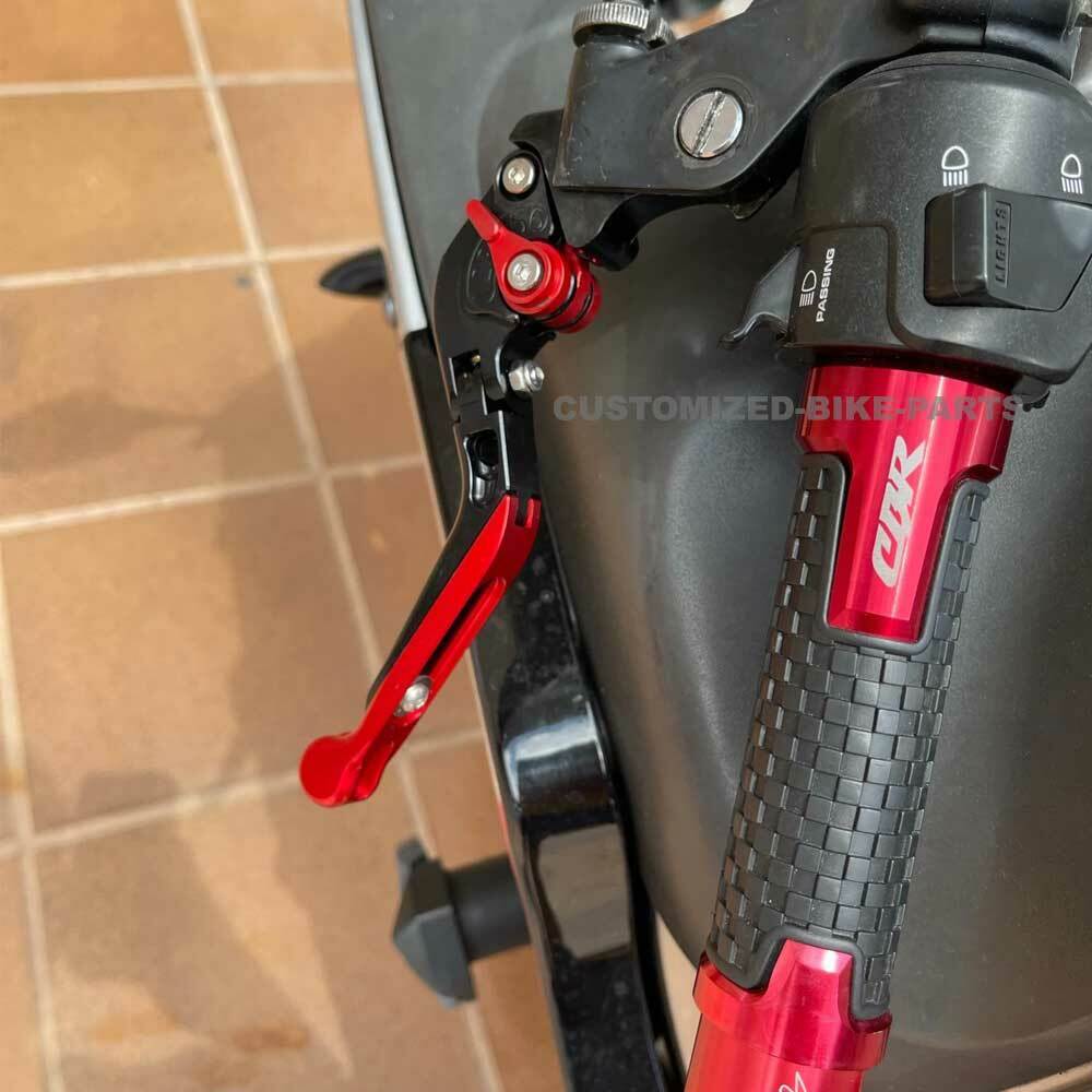 Honda CBR600 F2,F3,F4,F4i 1991-2007 CBR900RR | Clutch & Brake Levers Black/Red