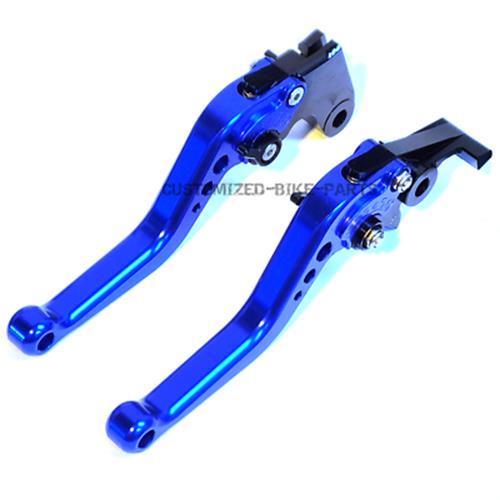 Short Blue Clutch & Brake Levers For Honda CBR600F 2011-2013
