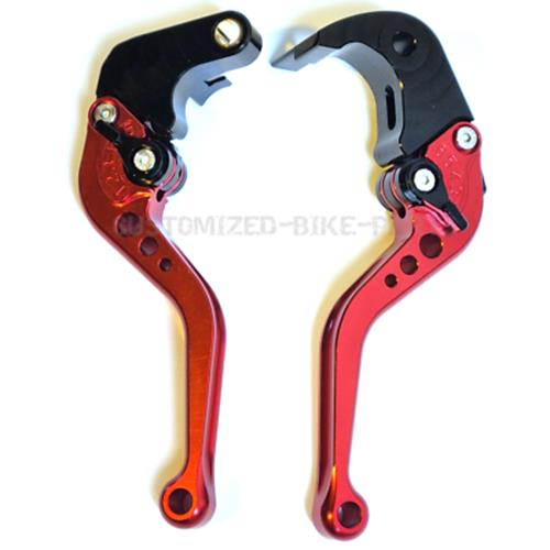 Short Red Clutch & Brake Levers For Honda CB1000R NEO SPORTS 2018-2025