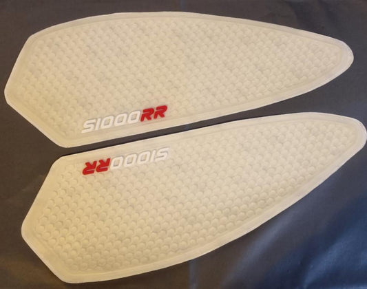 BMW S1000RR 2019-2025 Traction Tank Pads Grips Protectors - White