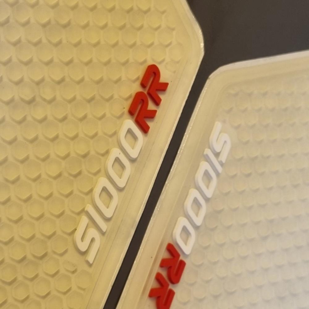 BMW S1000RR 2019-2025 Traction Tank Pads Grips Protectors - White