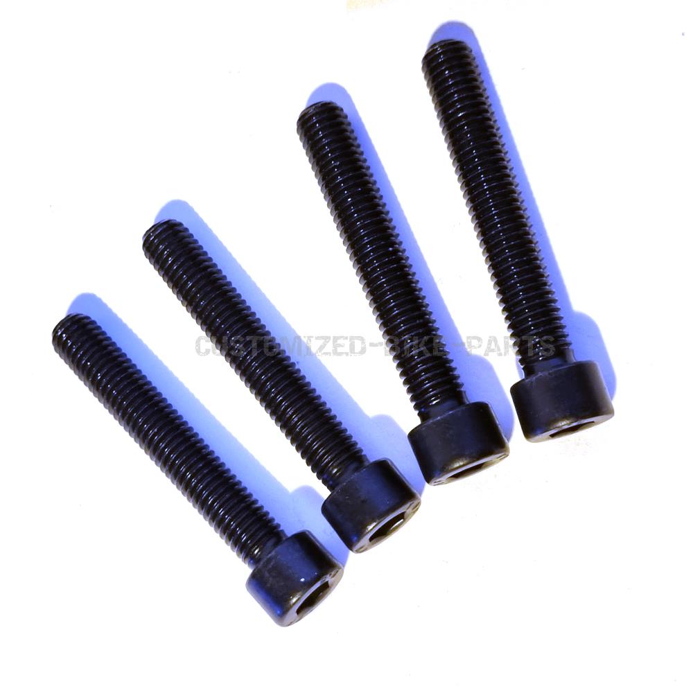 Black Handlebar Mount Risers Clamp - Yamaha Tenere 700 T7 Rally XTZ/XT700Z 19-