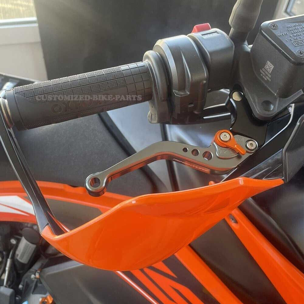 KTM 790 R / S Adventure 2019-2026 Short Clutch & Brake Lever Set - Titanium