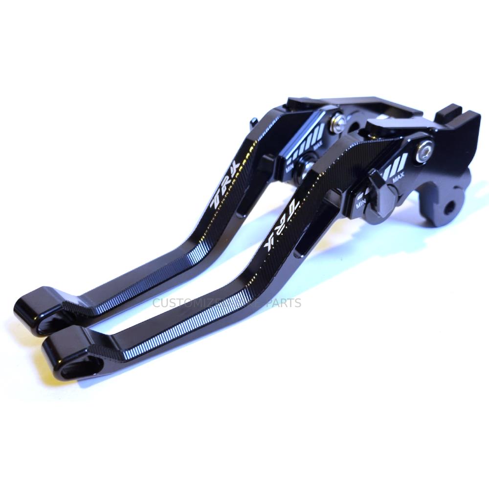 Black Short Brake & Clutch Levers Set For Benelli TRK502 / TRK502X 2018-2022